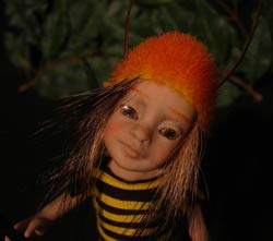 Ooak Pixie Furio Sentinel of the Bees - Gallery
